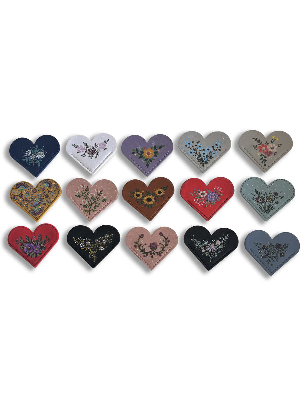 Leather Heart Bookmark