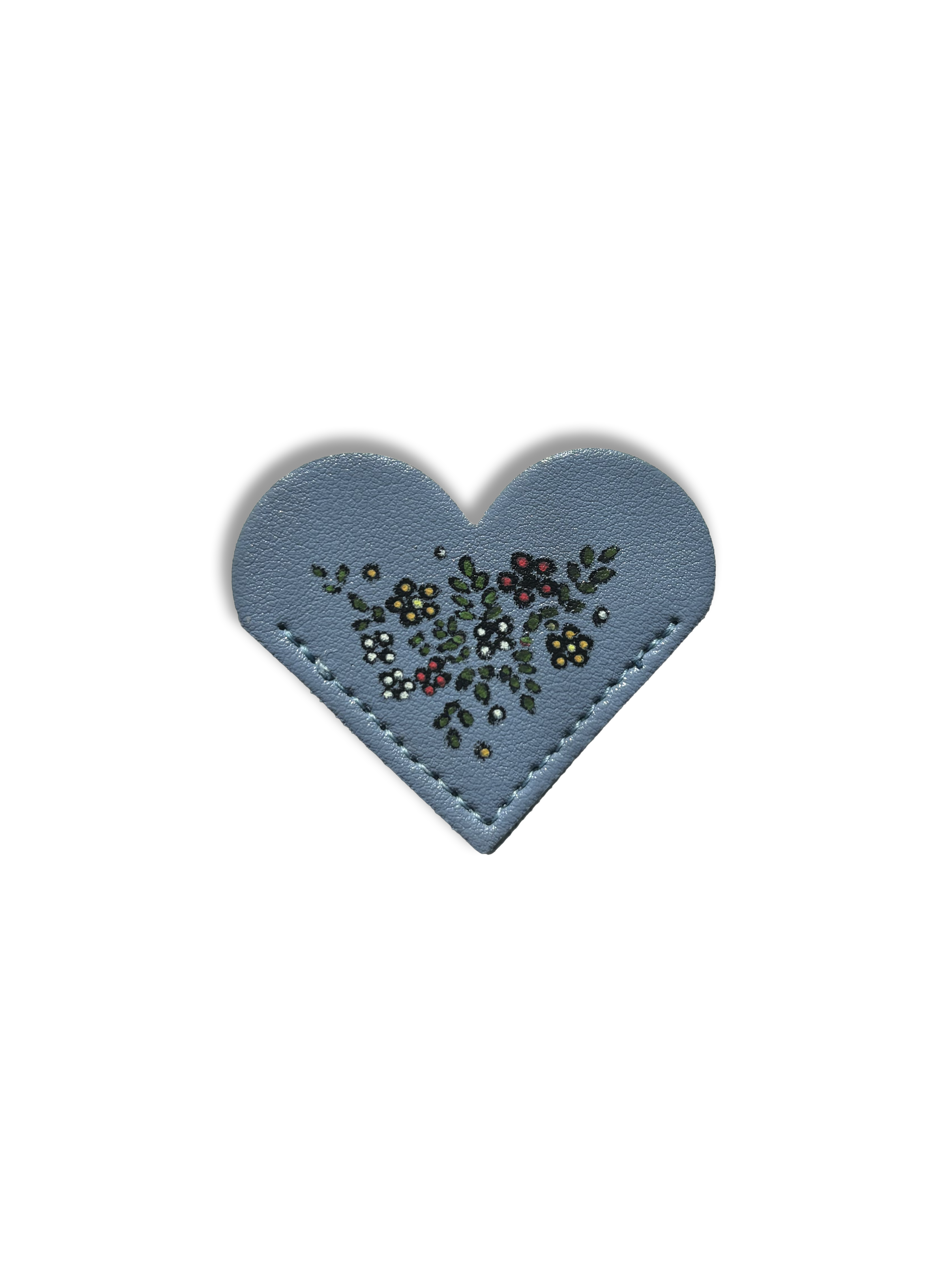 Leather Heart Bookmark