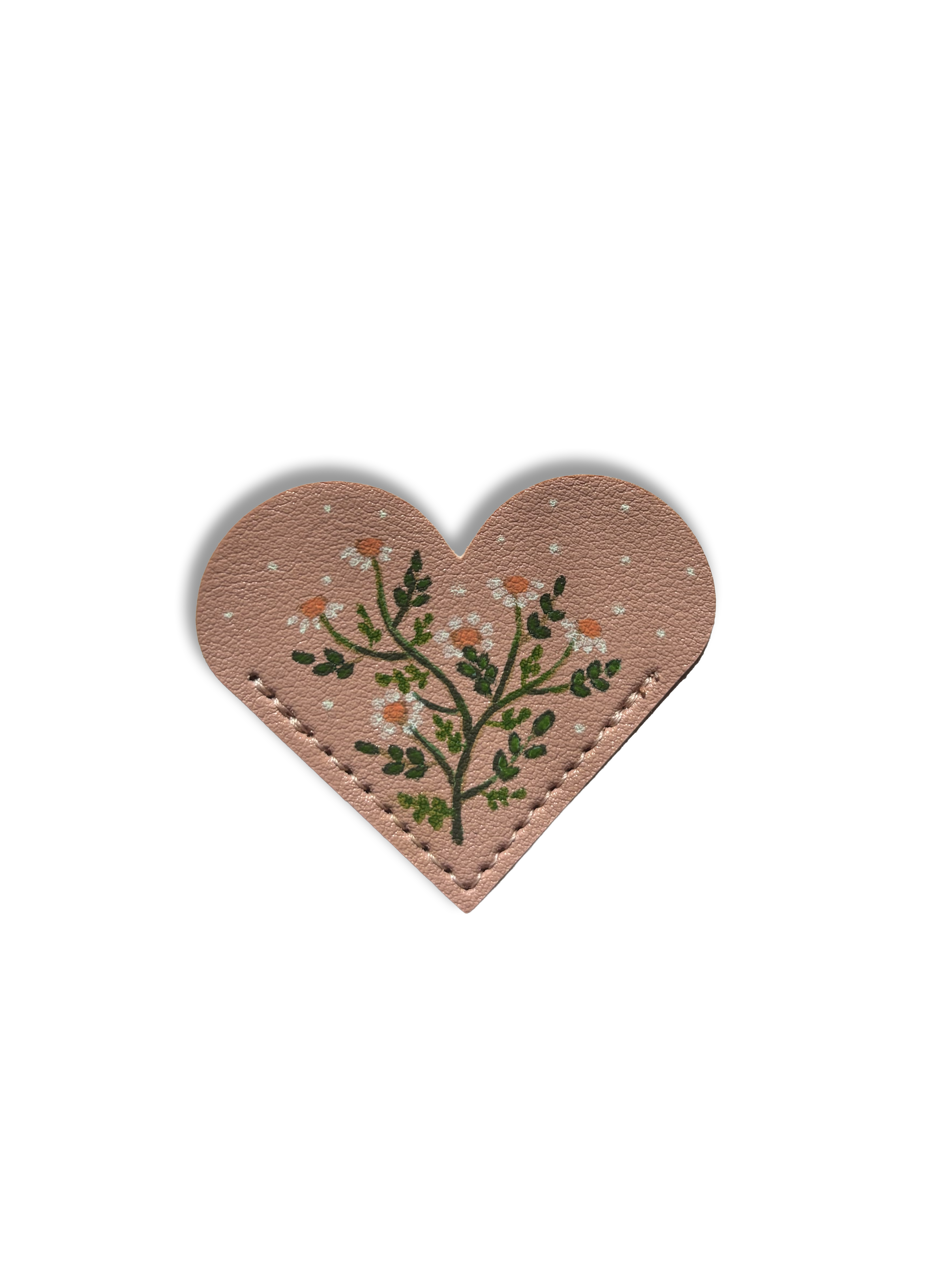 Leather Heart Bookmark