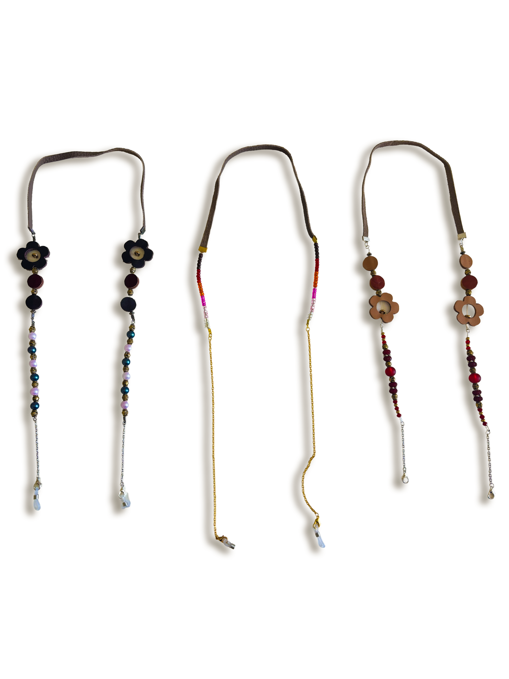 Leather Eyeglass Chain
