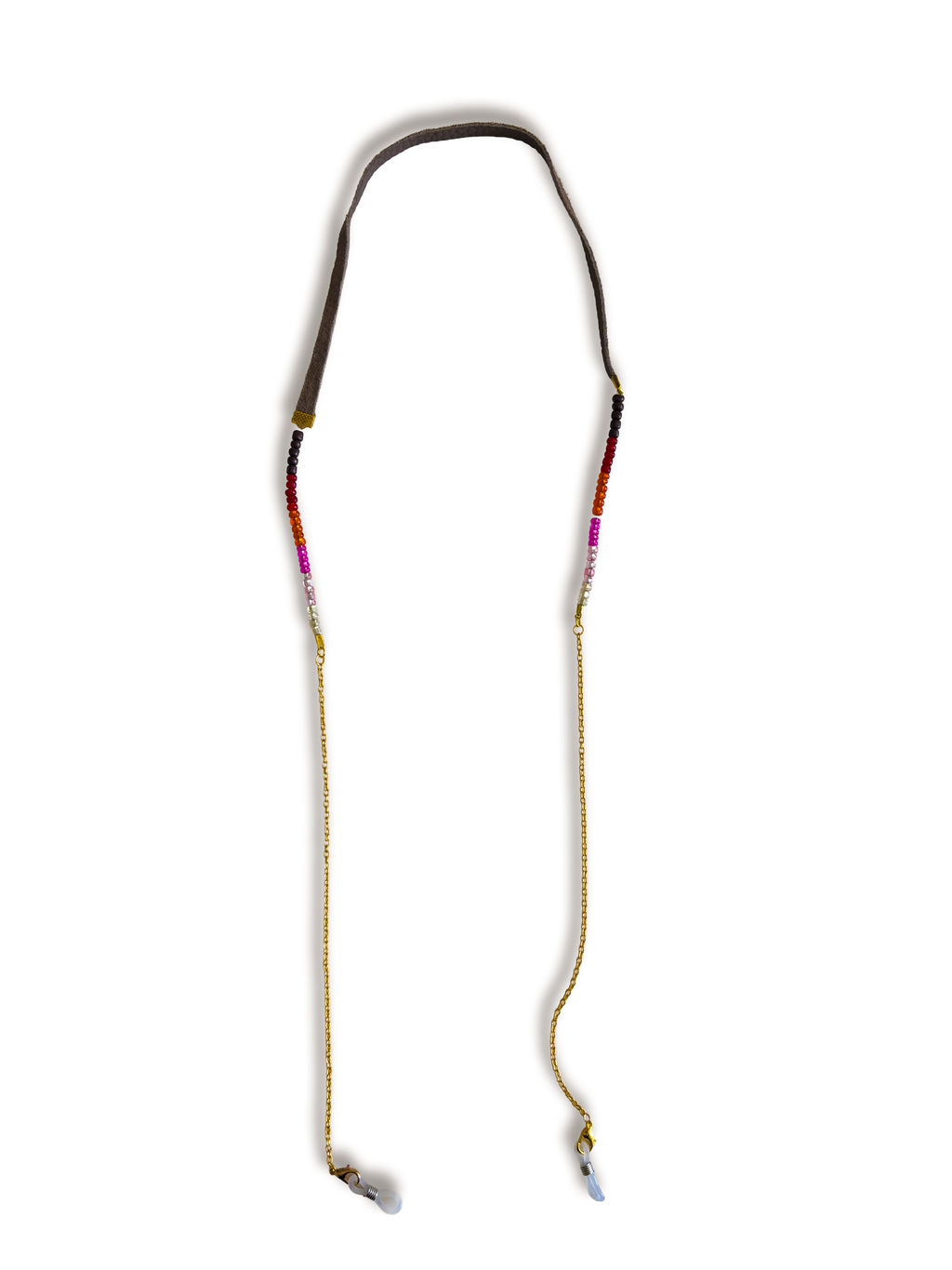 Leather Eyeglass Chain