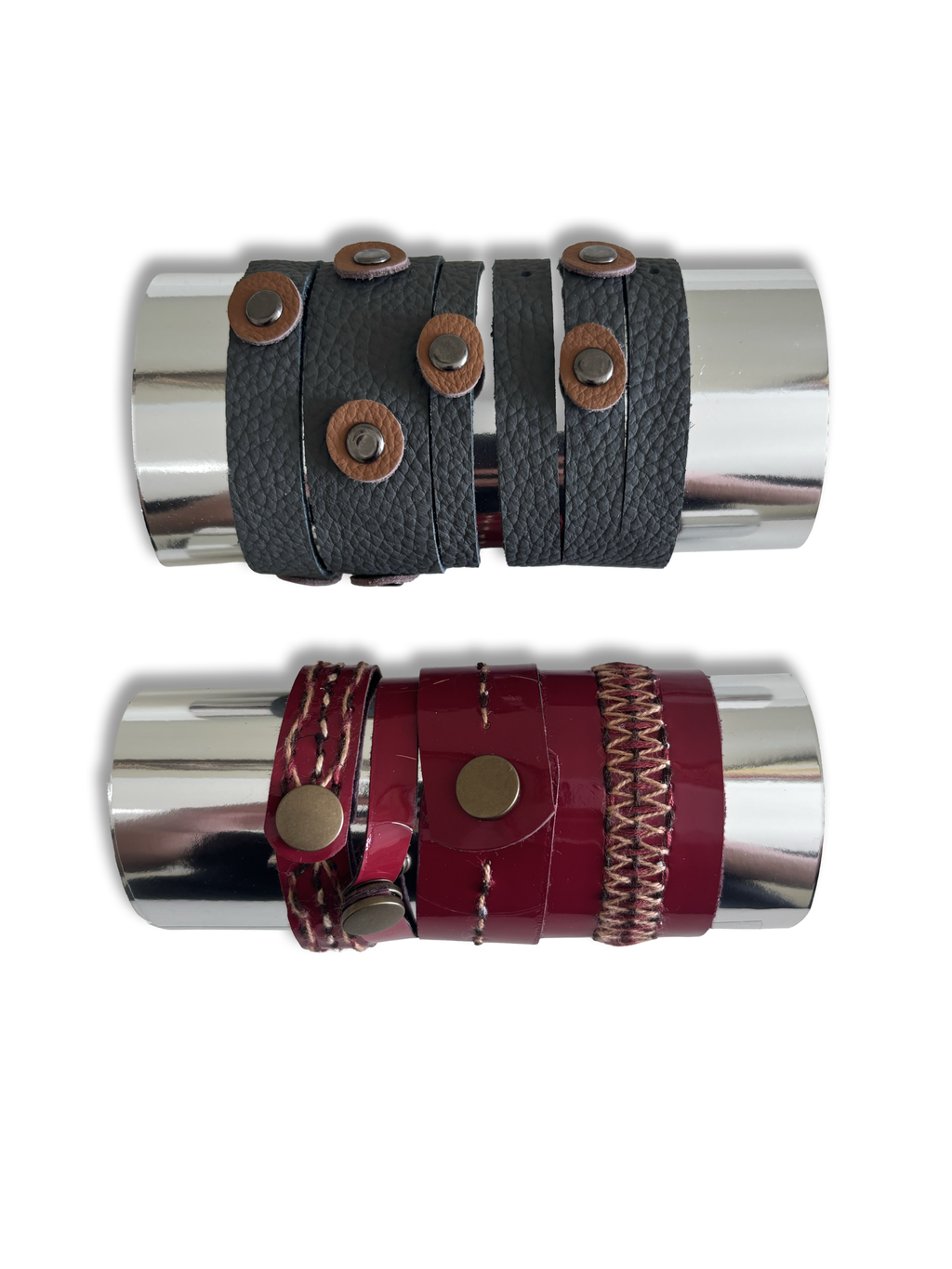 Leather Bracelet Set
