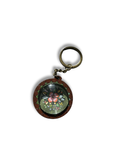 Hand-Painted Wooden Keychain