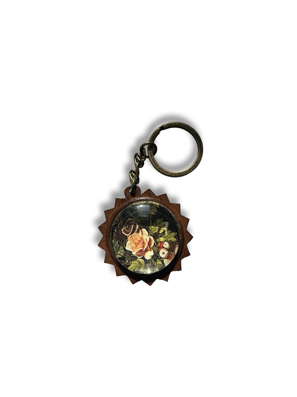 Printed Wooden Keychain