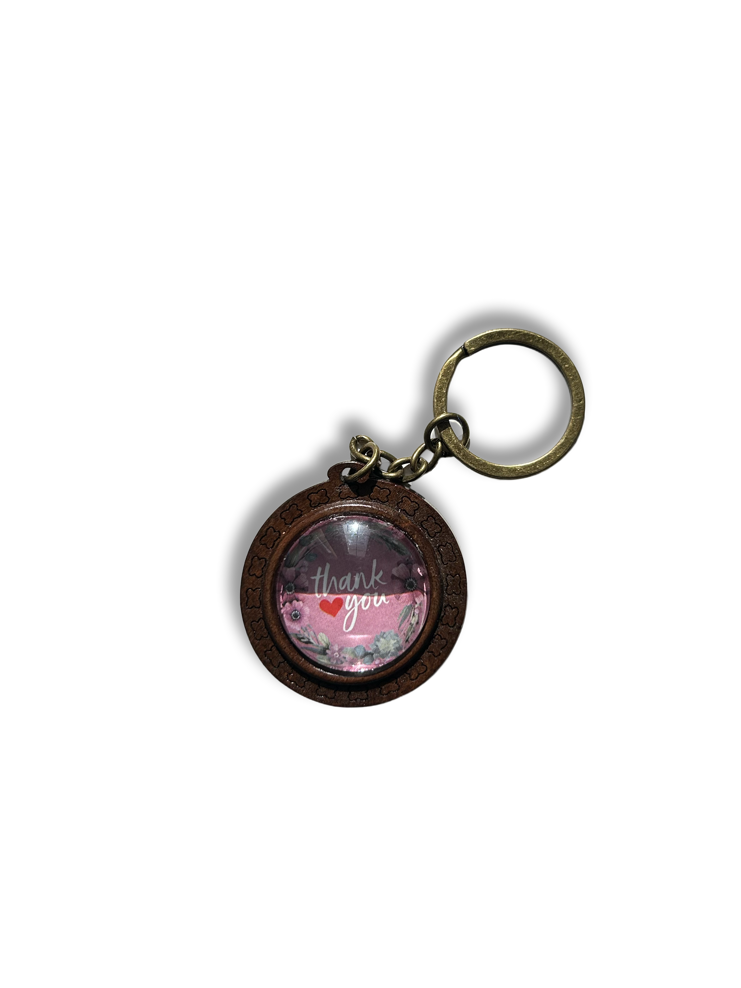 Printed Wooden Keychain