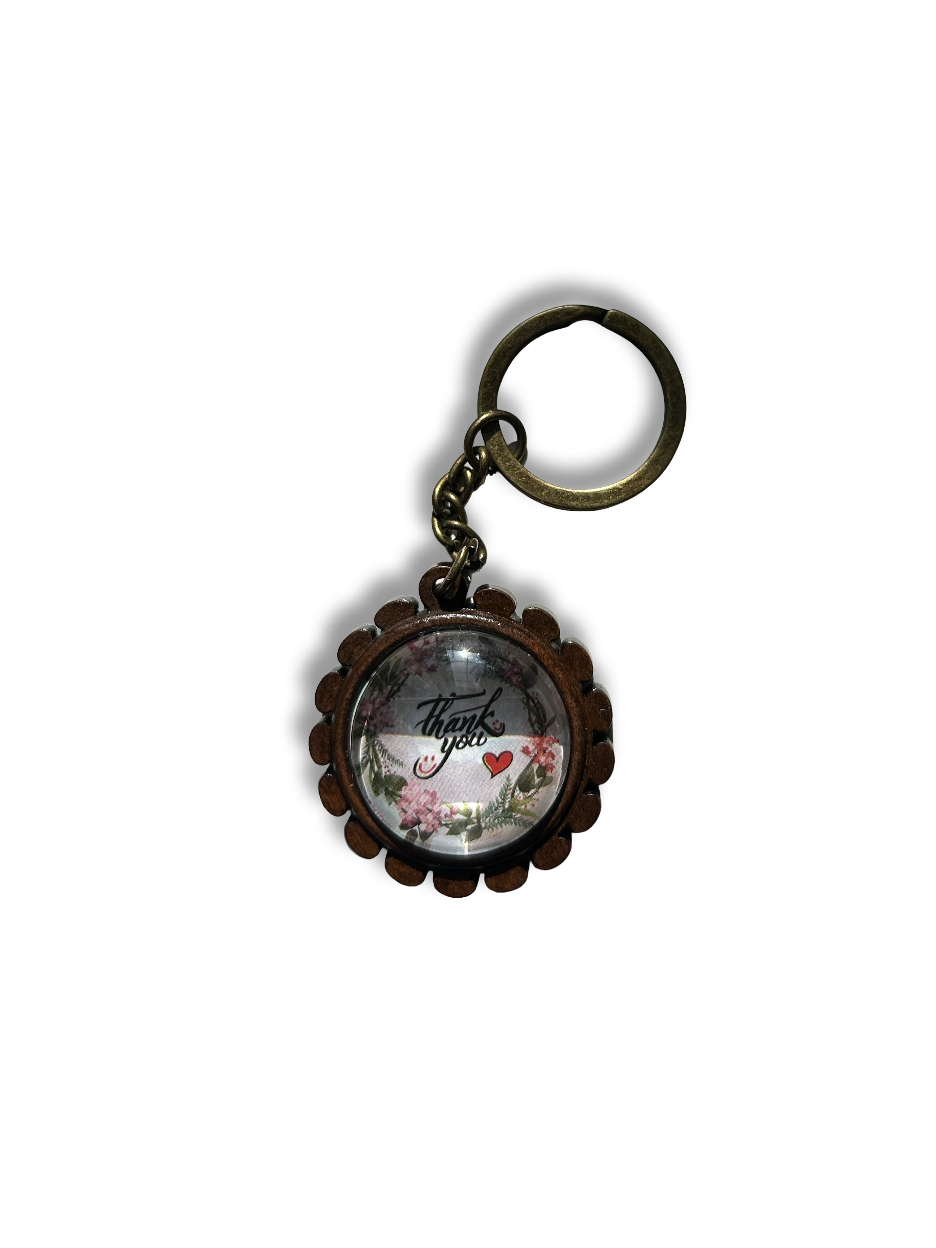 Printed Wooden Keychain