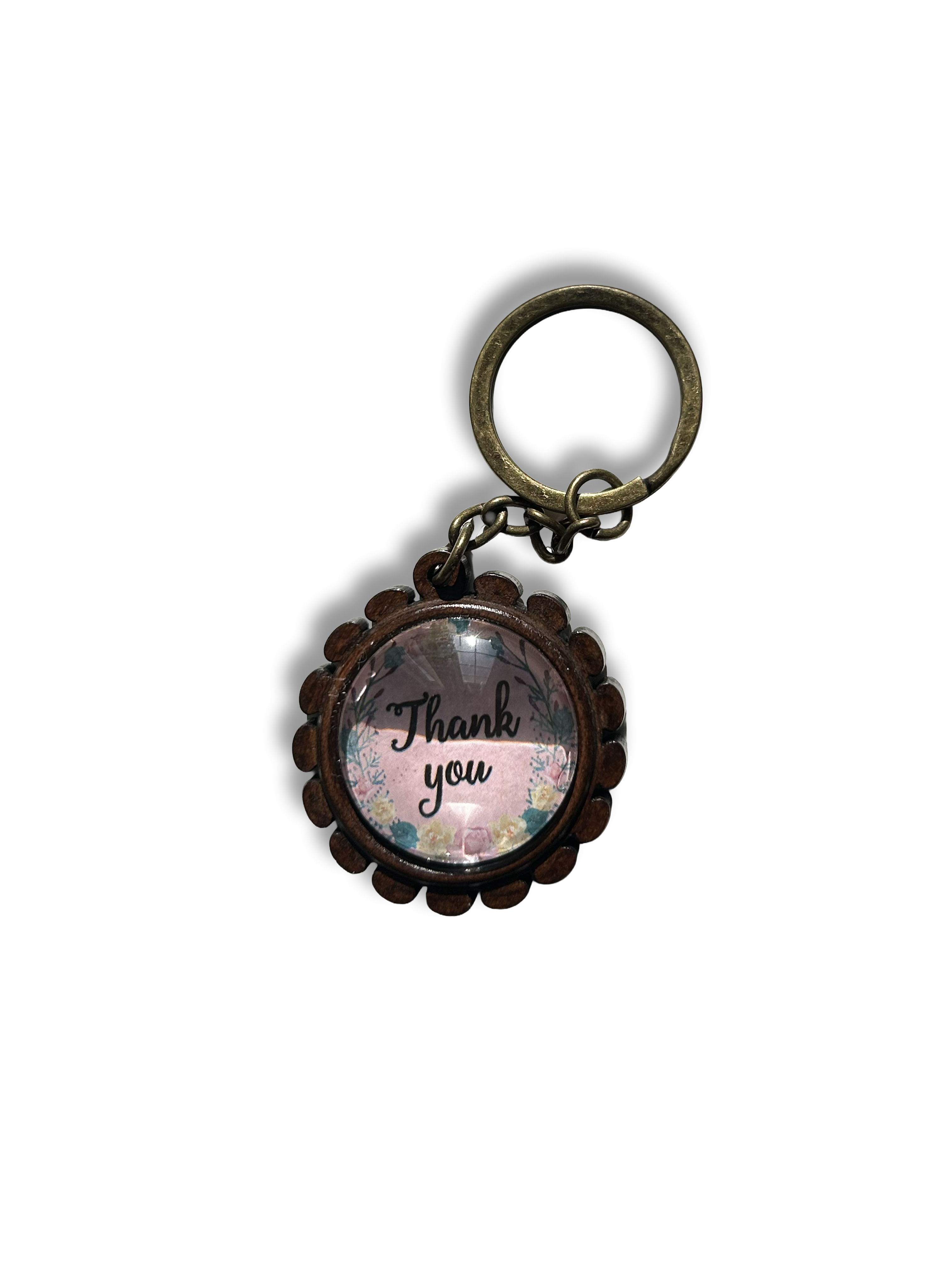 Printed Wooden Keychain
