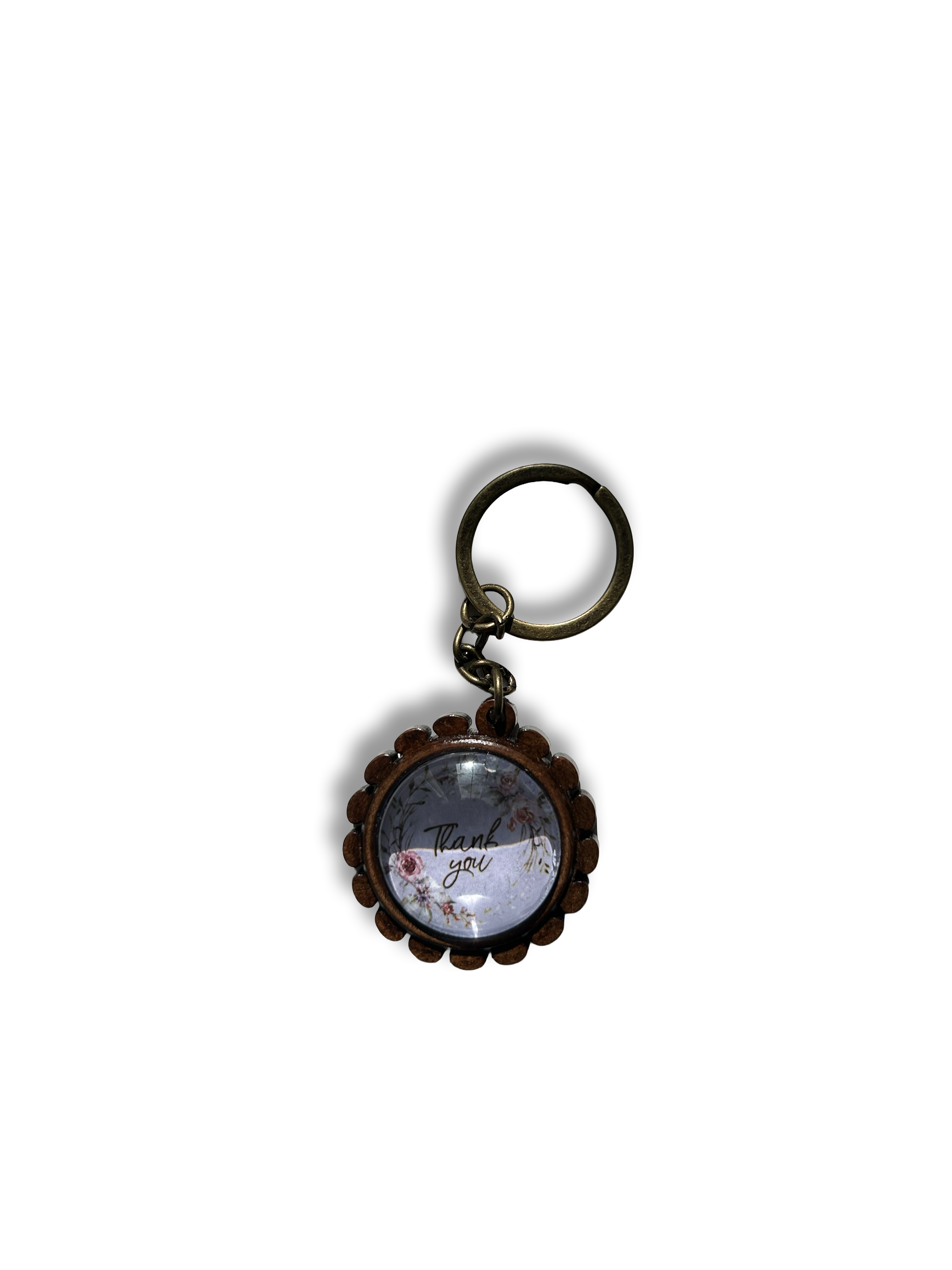 Printed Wooden Keychain